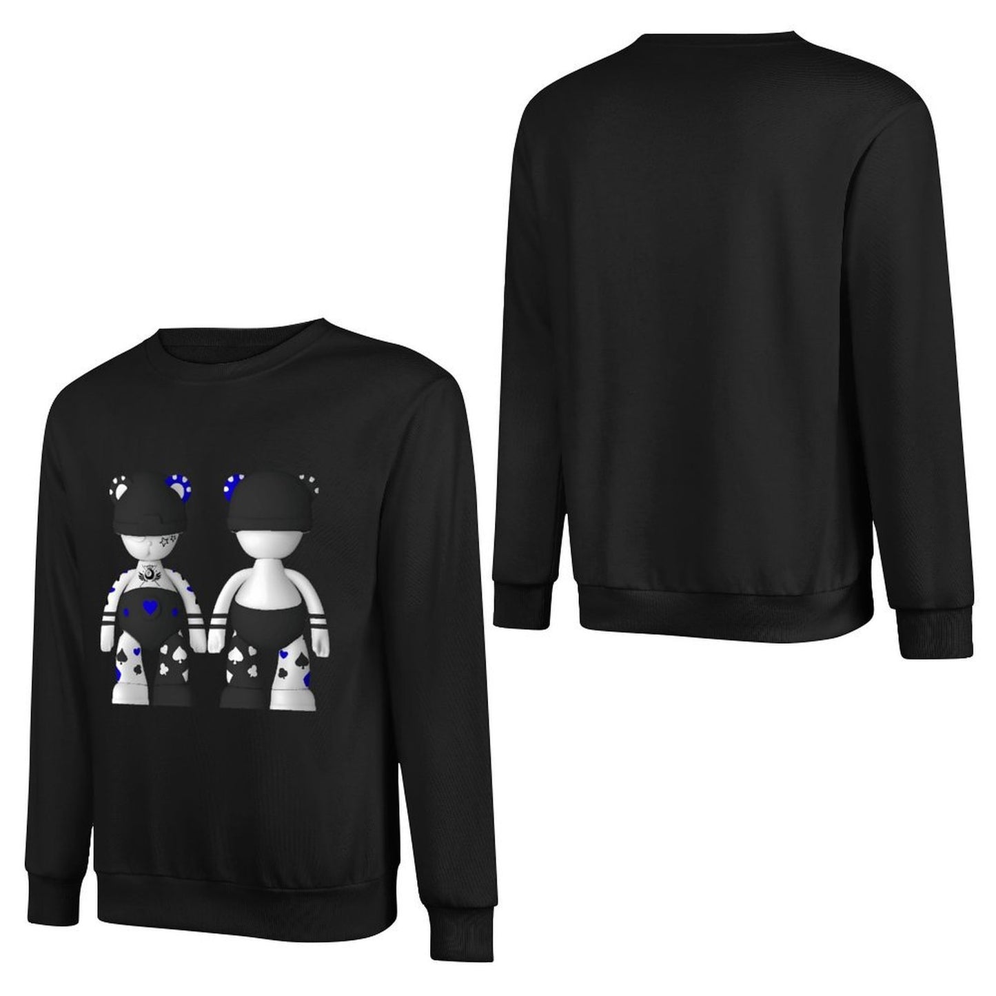 IPIB 250g Crew Neck Long Sleeve Sweatshirt Front GraphicCrew Neck Long Sleeve Sweatshirt6000094-4