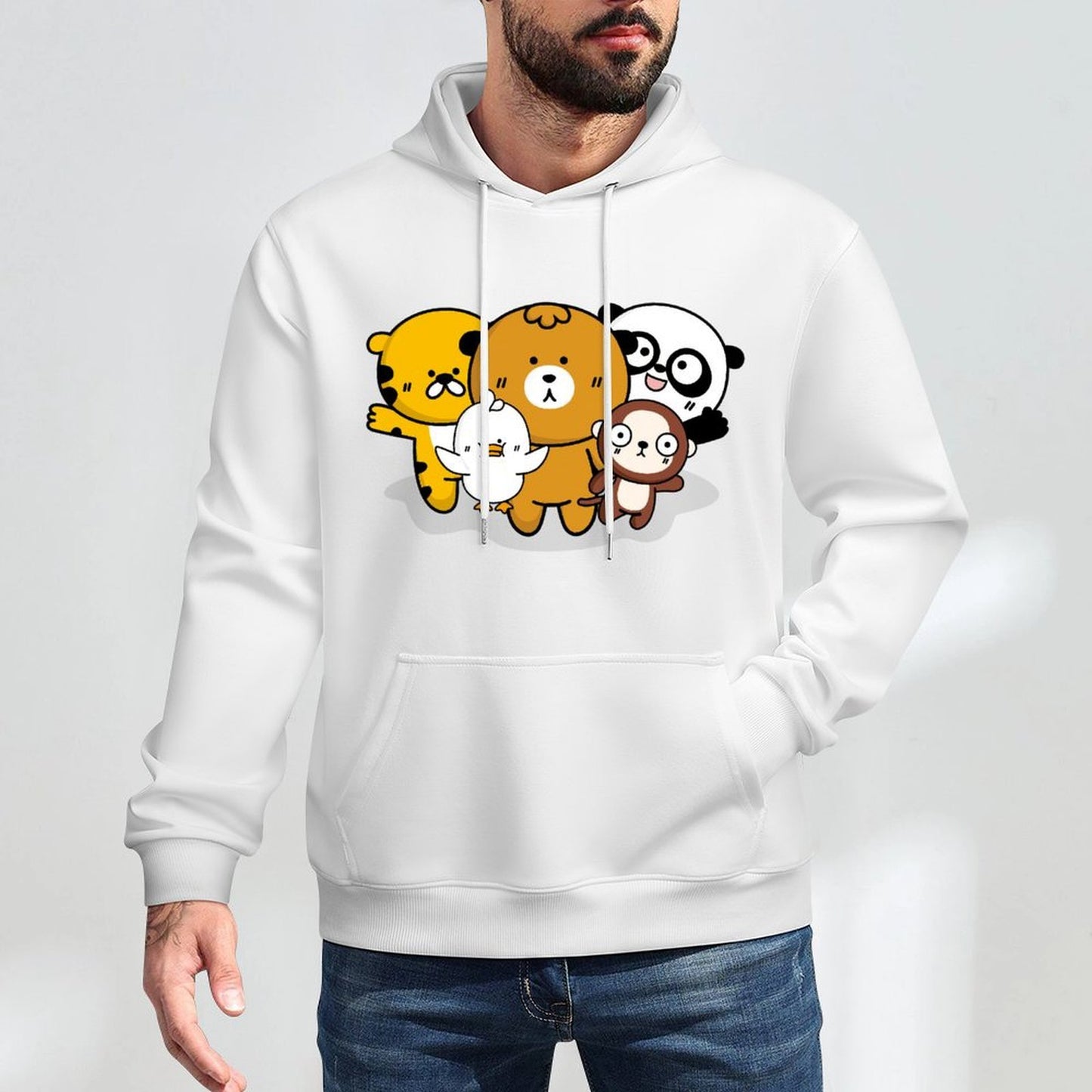 Durable EverydayWear Front Graphic Hoodies