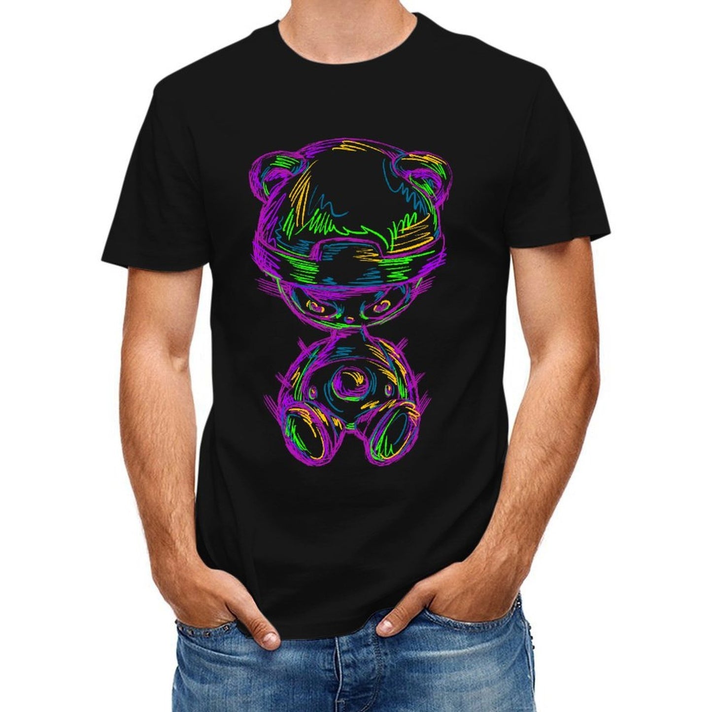 Inlex Bear T-shirtsClassicLine Vibrant Colors T-Shirt
