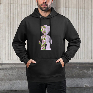 IPIB 250g Hooded Pocket Sweatshirt Front GraphicMen's Hooded  Sweatshirt6000139-5