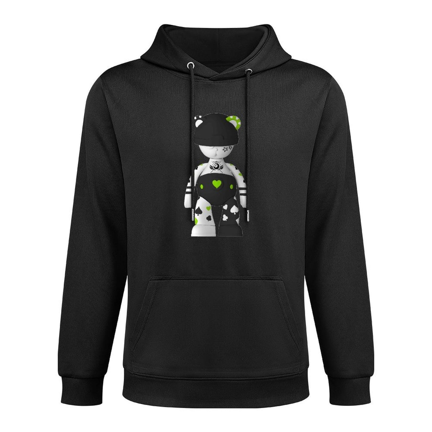 IPIB 250g Hooded Pocket Sweatshirt Front GraphicMen's Hooded  Sweatshirt6000018-5