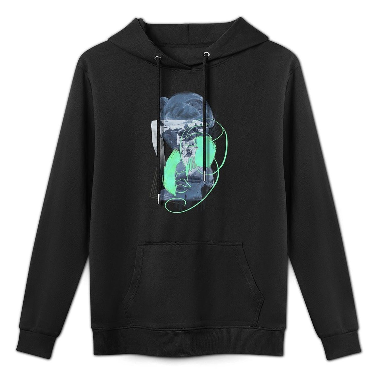IPIB 250g Hooded Pocket Sweatshirt Front GraphicMen's Hooded  Sweatshirt6000019-5