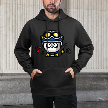 IPBR 250g Hooded Pocket Sweatshirt Front GraphicMen's Hooded  Sweatshirt4001131