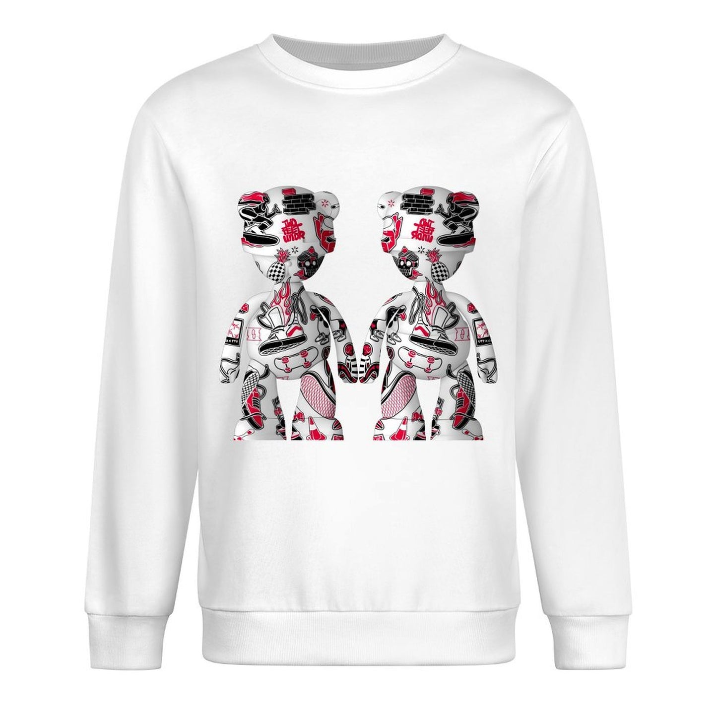 IPIB 250g Crew Neck Long Sleeve Sweatshirt Front GraphicCrew Neck Long Sleeve Sweatshirt6000085-6