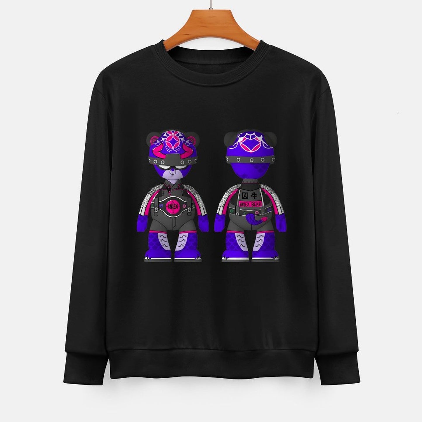 IPIB 250g Crew Neck Long Sleeve Sweatshirt Front GraphicCrew Neck Long Sleeve Sweatshirt6000095-4