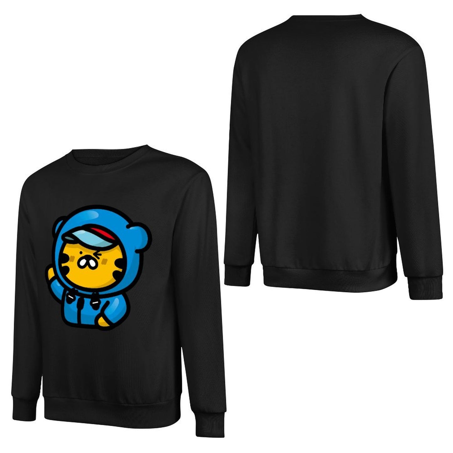 IPBR 250g Crew Neck Long Sleeve Sweatshirt Front GraphicCrew Neck Long Sleeve Sweatshirt4001047