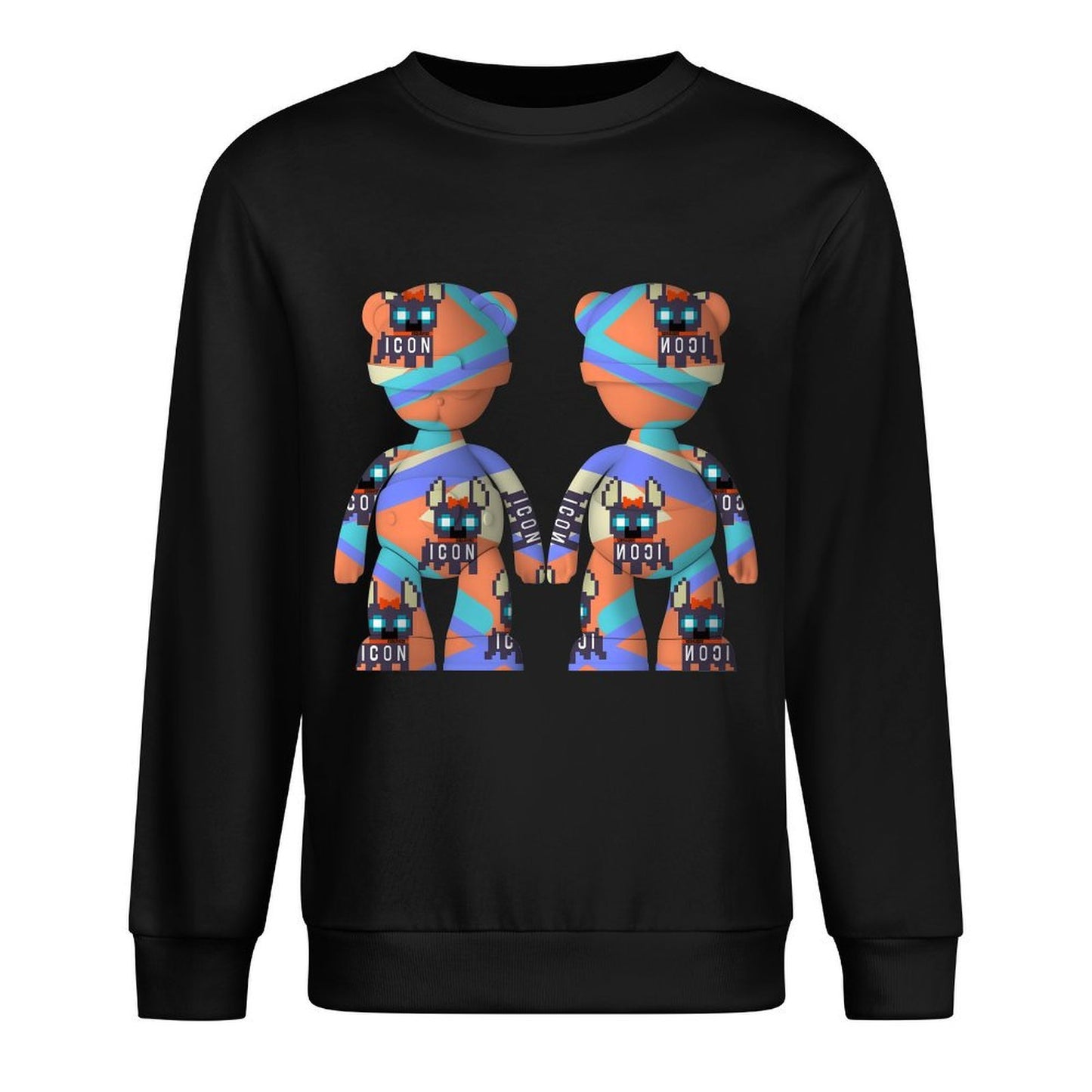 IPIB 250g Crew Neck Long Sleeve Sweatshirt Front GraphicCrew Neck Long Sleeve Sweatshirt6000078-6