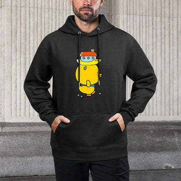 IPBR 250g Hooded Pocket Sweatshirt Front GraphicMen's Hooded  Sweatshirt4001579