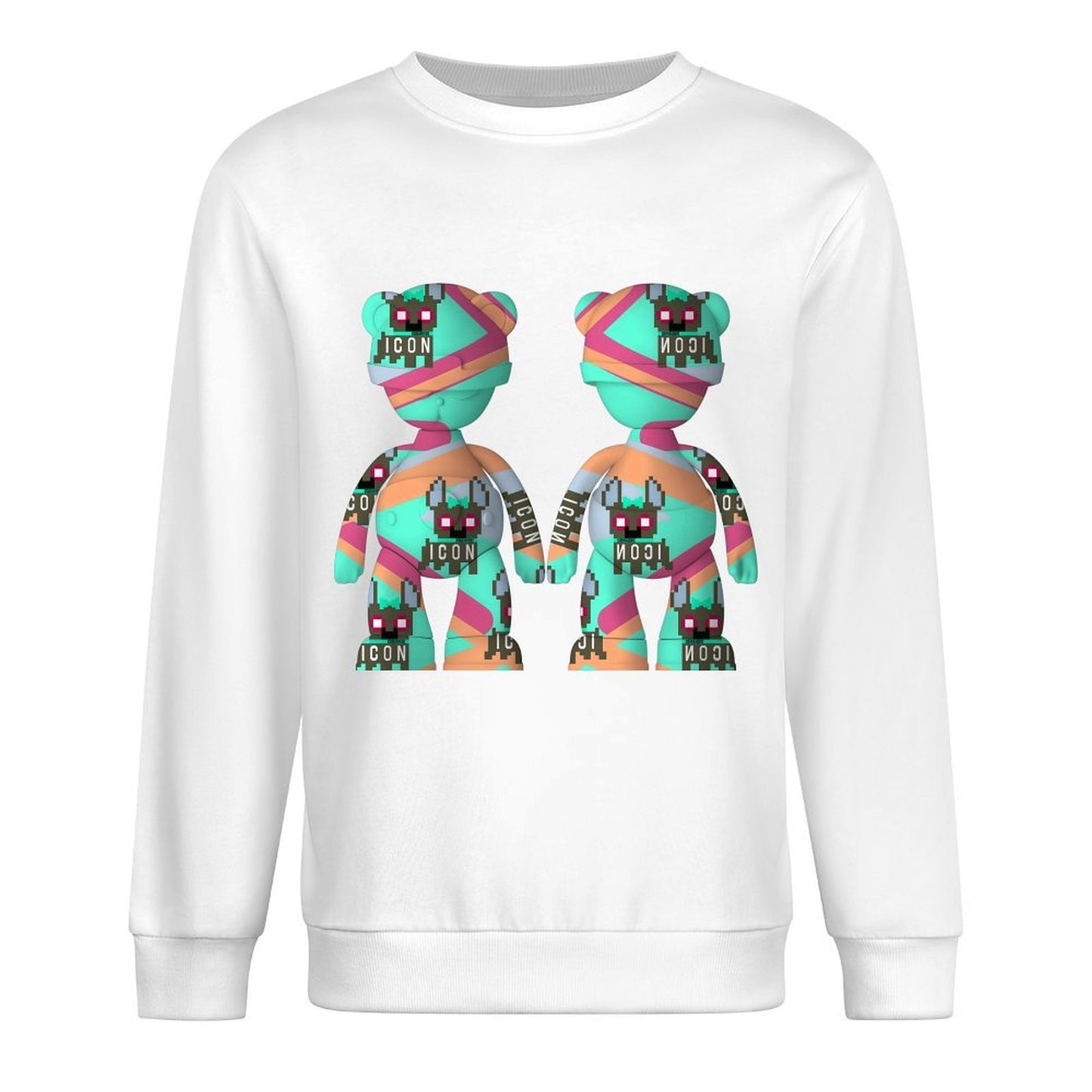 IPIB 250g Crew Neck Long Sleeve Sweatshirt Front GraphicCrew Neck Long Sleeve Sweatshirt6000078-2
