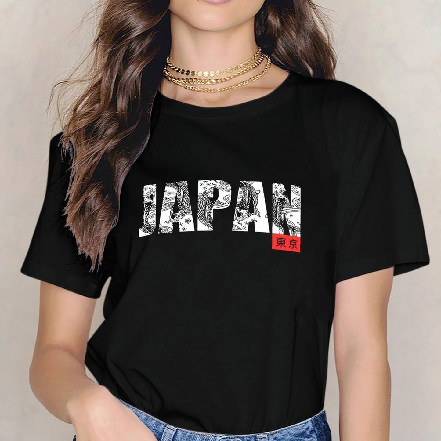 Inkmay Casual Cotton T-shirt Japan Art With Intricate Designs Unisex T-shirtModernFit Studio T-Shirt
