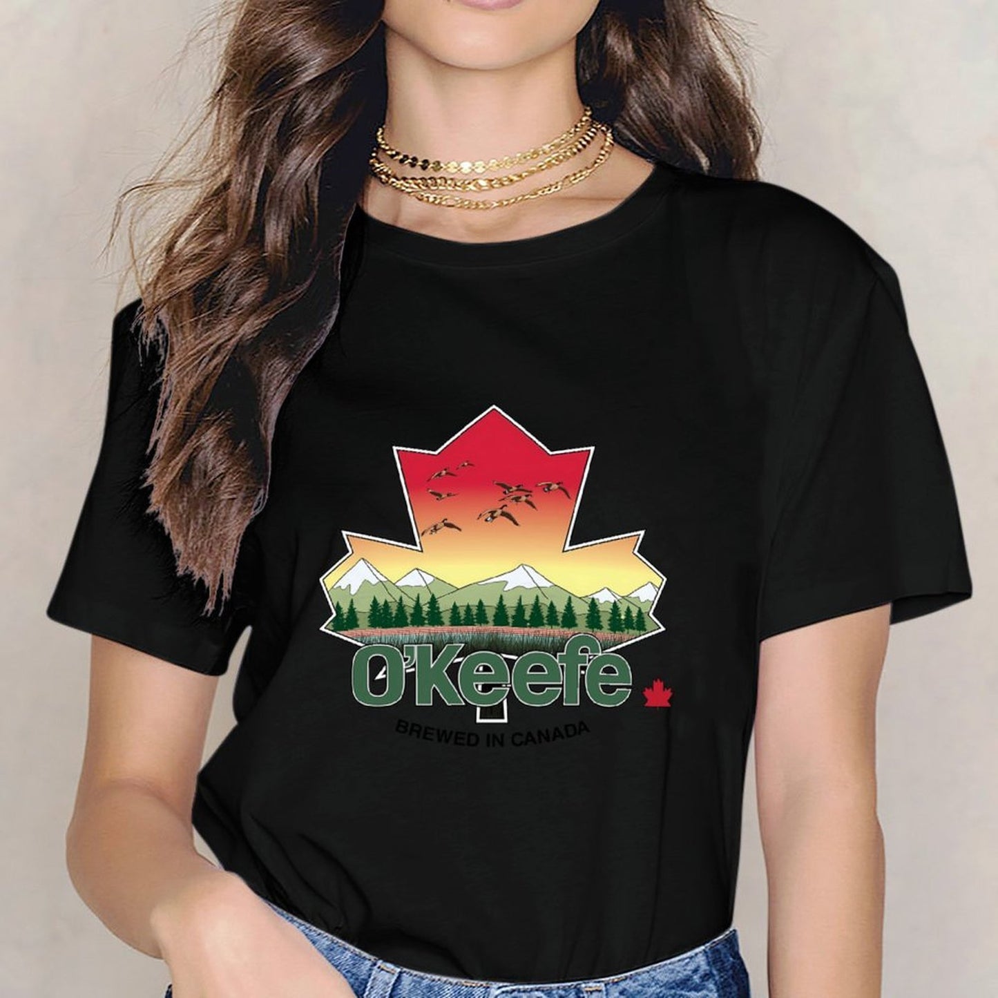 Inkmay Casual Cotton Unisex T-ShirtHigh-Quality Tear-Resistant T-Shirt