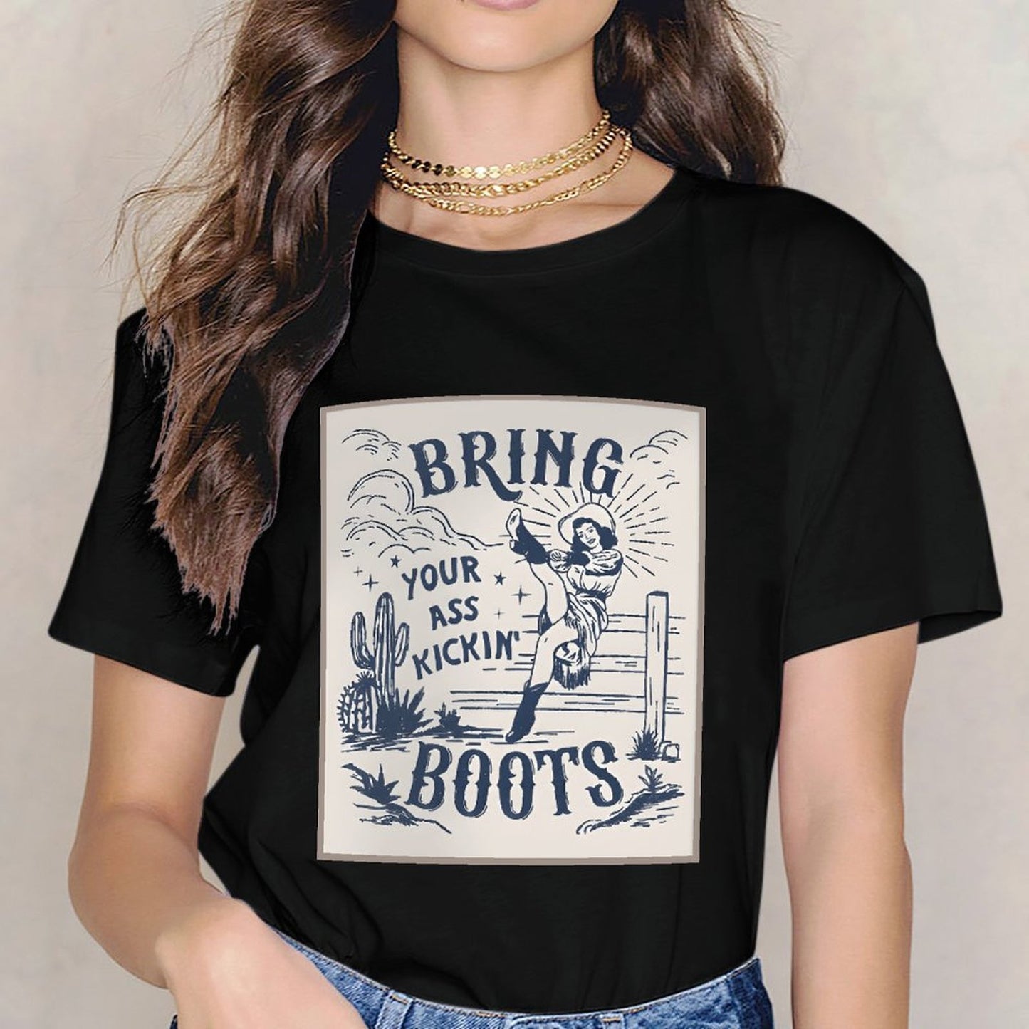 inkmay-casual-cotton-t-shirt-bring-your-ass-kickin-boots-unisex-t-shirt