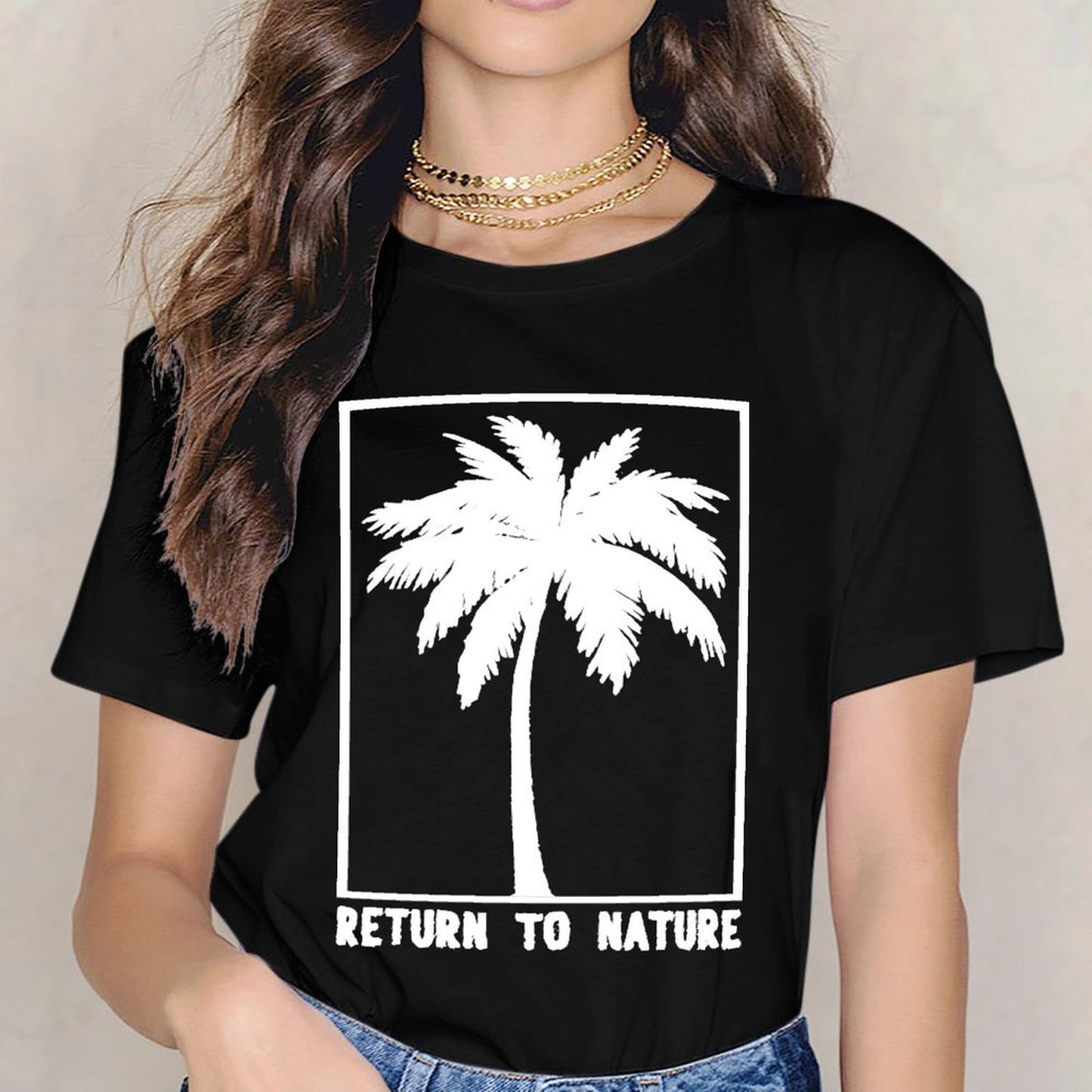 Inkmay Casual Cotton Unisex T-ShirtLifestyleLine TimelessStyle T-Shirt