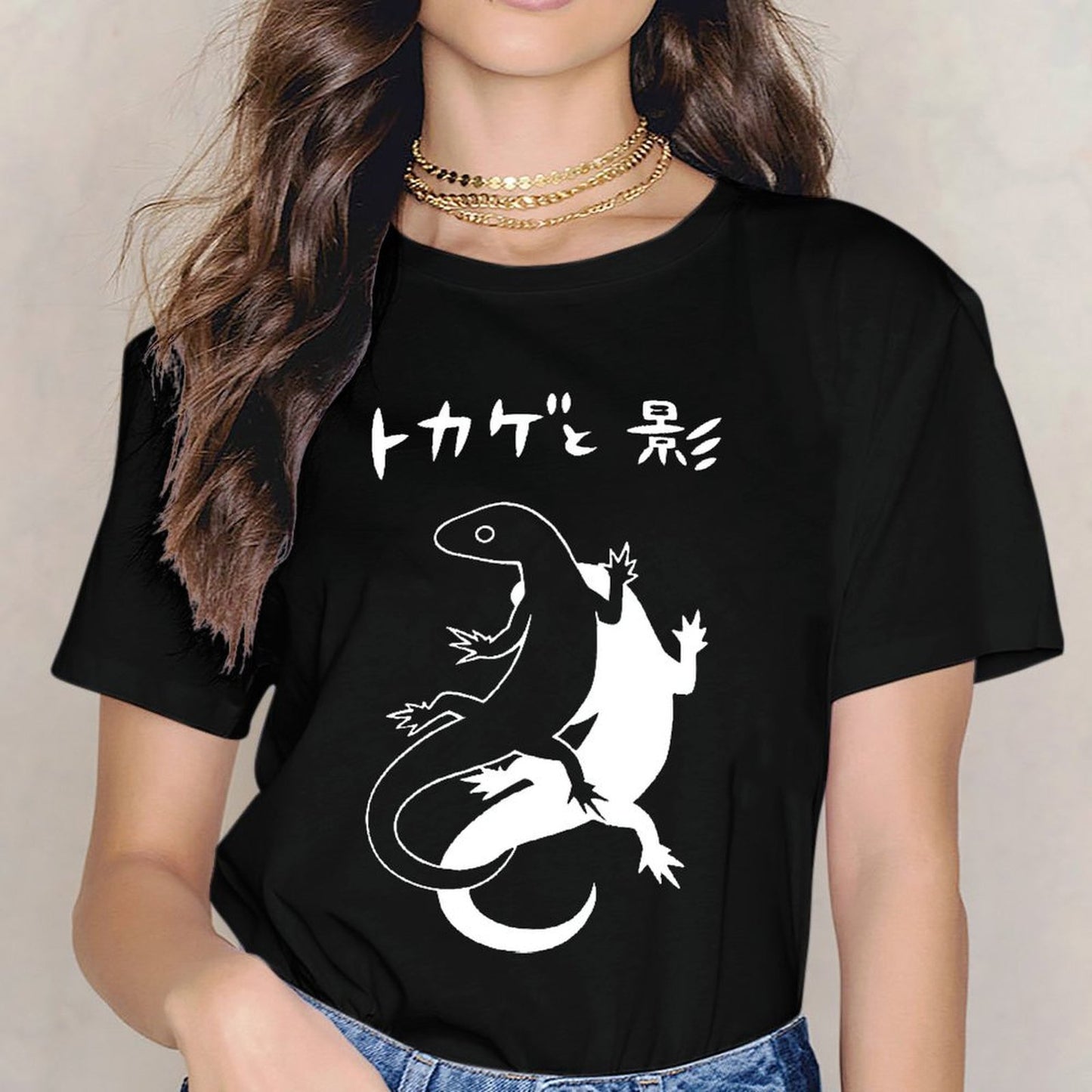 Inkmay Casual Cotton T-shirt Abstract Floral Design With Soft Colors Unisex T-shirtOutdoor Pocket Tee T-Shirt