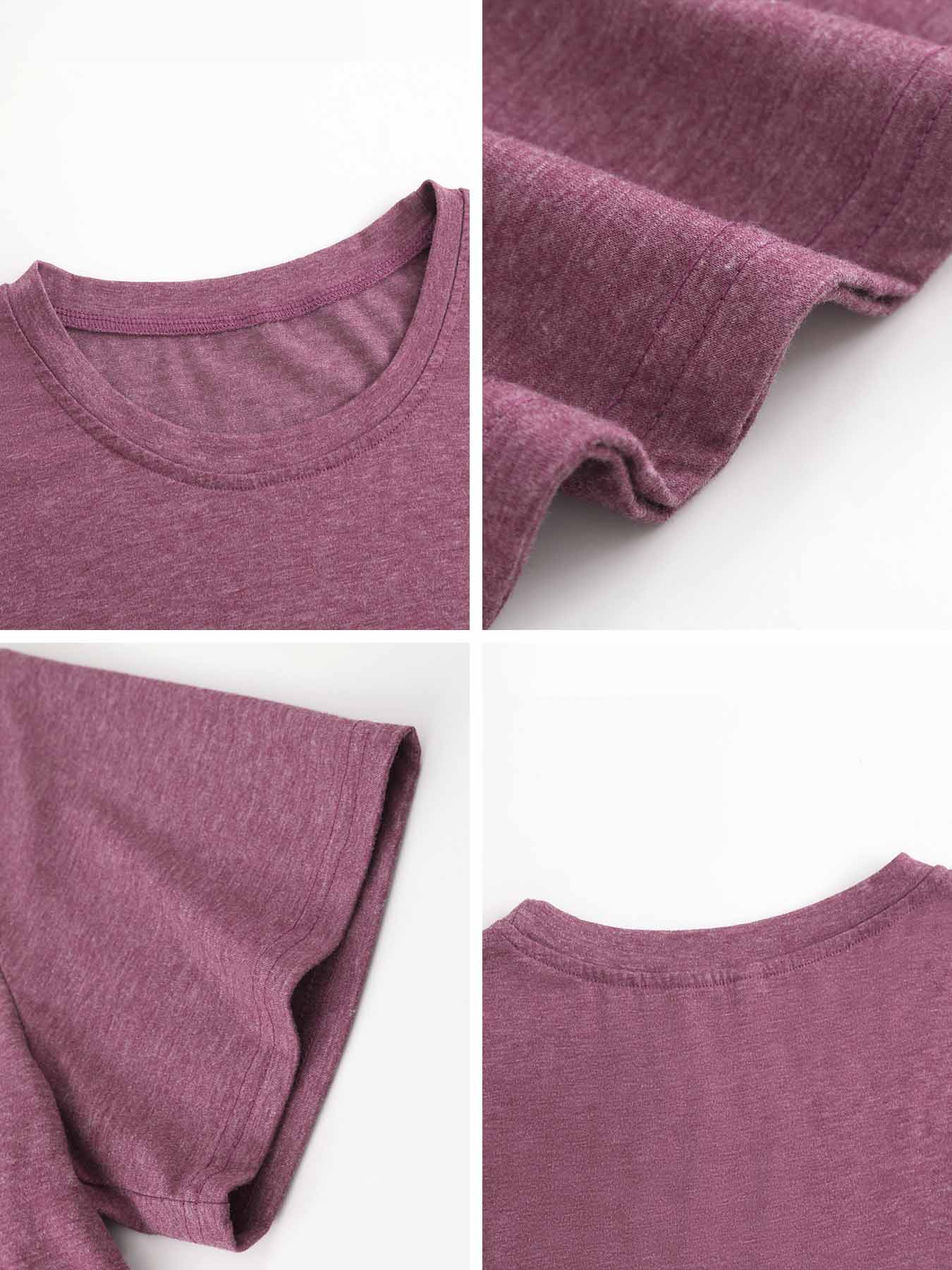 Customizable Front Design Women's Short-Sleeve Burgundy