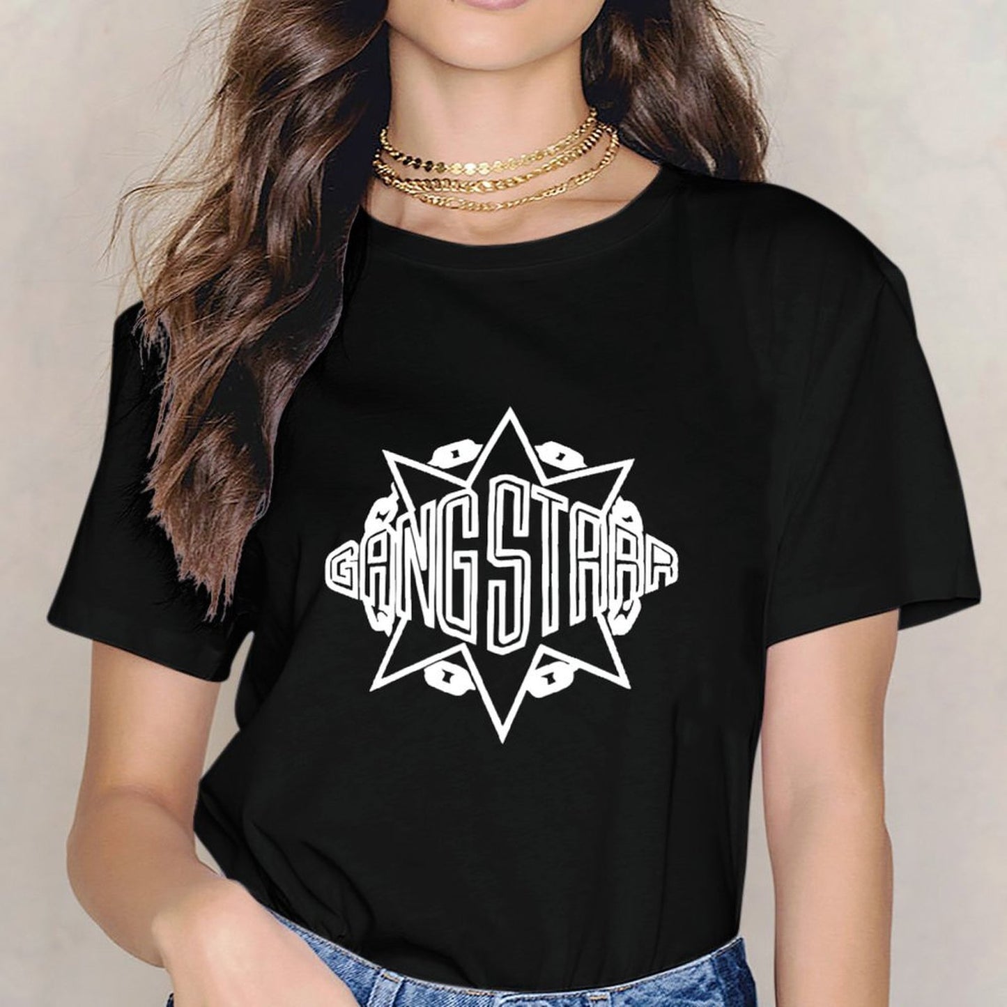 Inkmay Casual Cotton T-shirt Unisex T-shirtDailyFit StreetLine T-Shirt