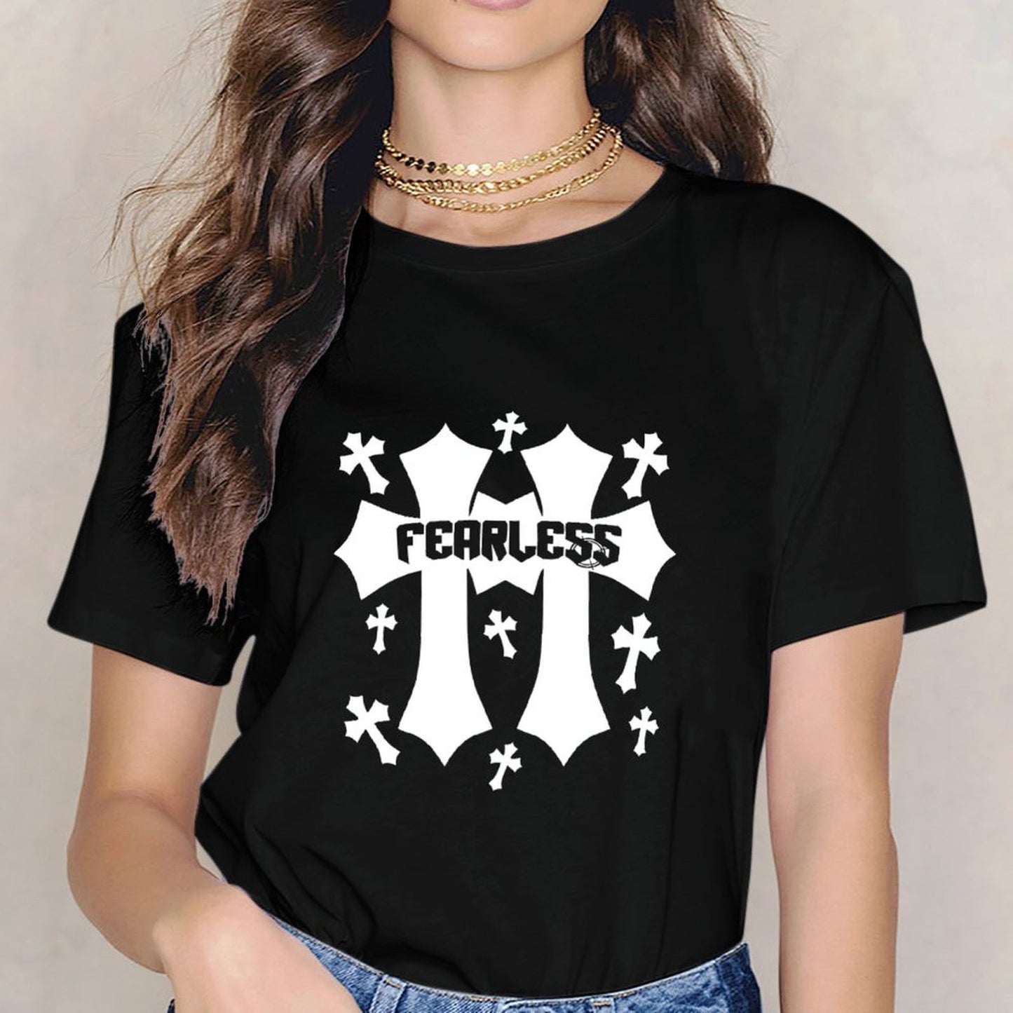 Inkmay Casual Cotton T-shirt Unisex T-shirtSoftLine Chill T-Shirt