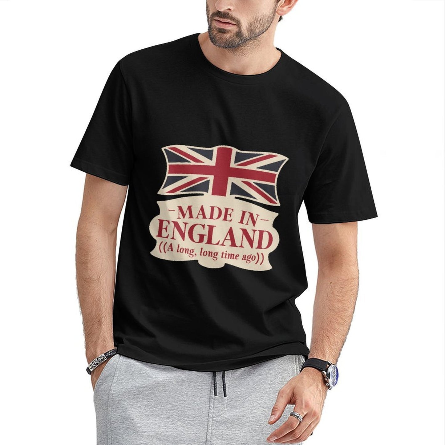 Inkmay Casual Cotton T-shirt Made In England A Long Time Ago Unisex T-shirt Premium T-Shirt