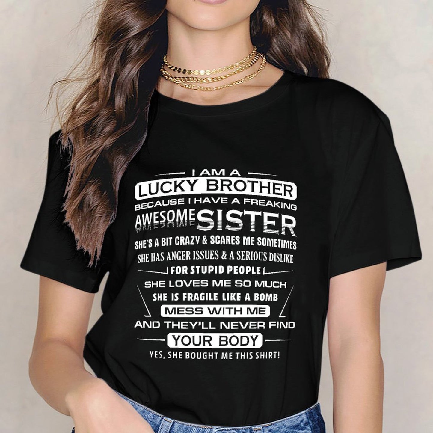Inkmay Casual Cotton T-shirt Unisex T-shirtMen¡¯s / Women¡¯s / Youth Clean Edges T-Shirt