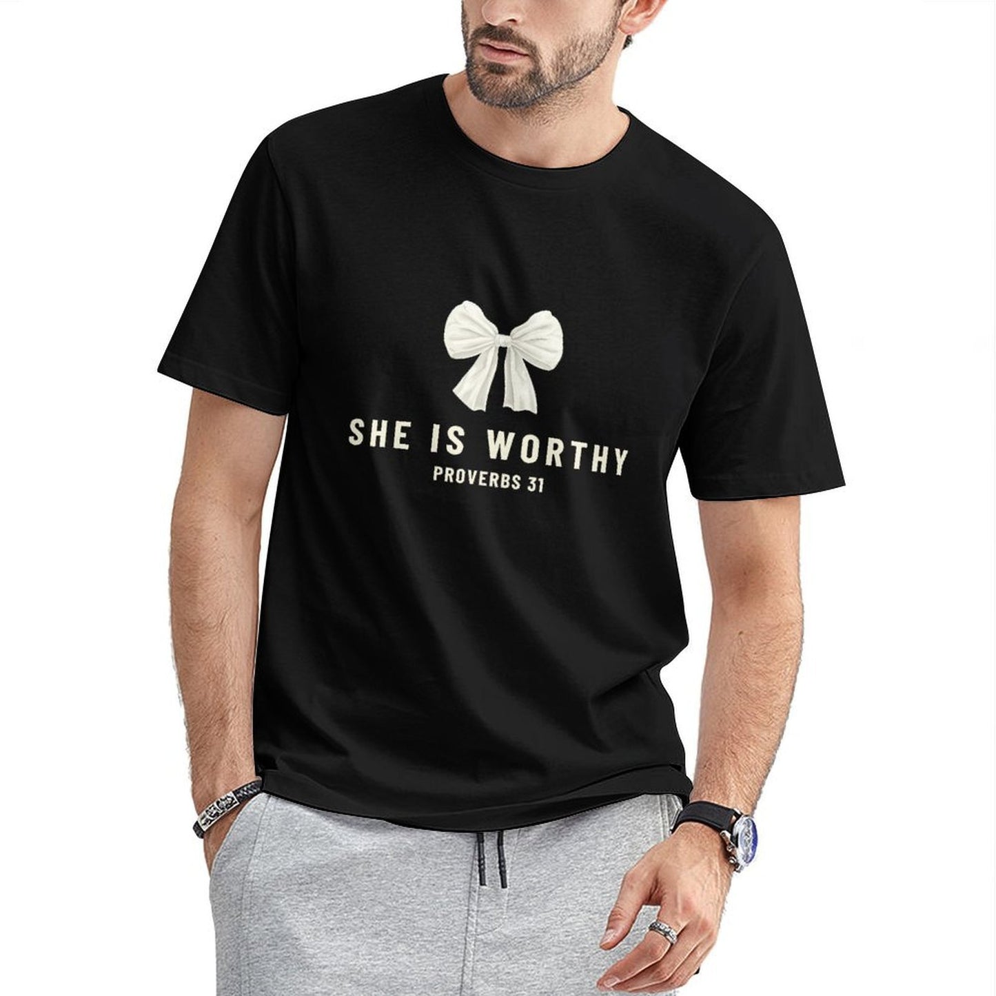 Inkmay Casual Cotton T-shirt Unisex T-shirtLifestyle BasicSeries T-Shirt