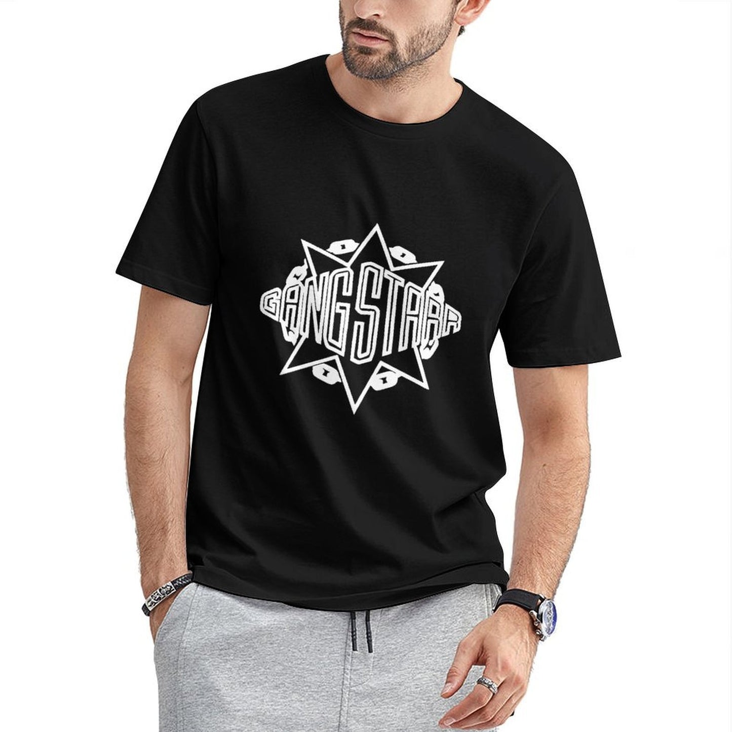 Inkmay Casual Cotton T-shirt Unisex T-shirtDailyFit StreetLine T-Shirt