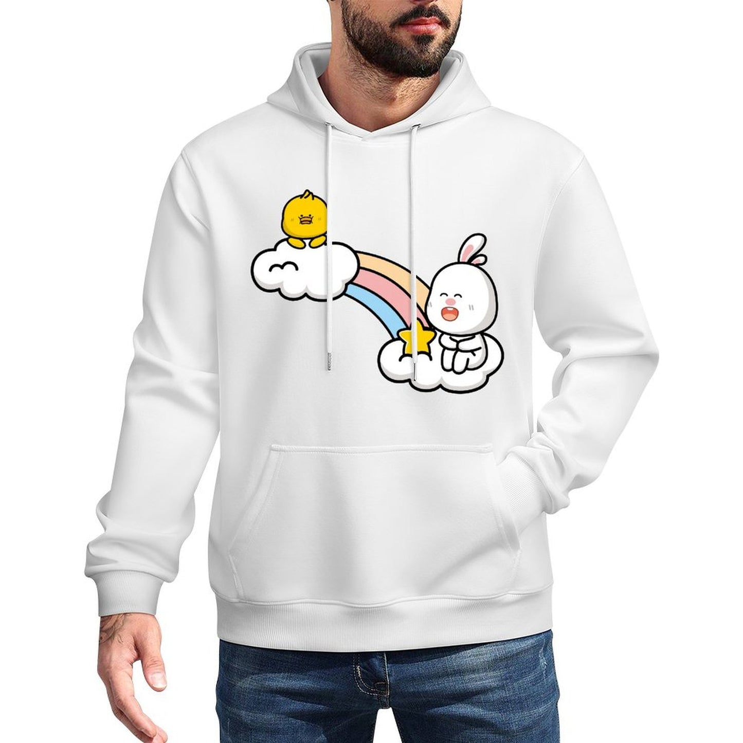 IPBR 250g Hooded Pocket Sweatshirt Front GraphicMen's Hooded  Sweatshirt4001395