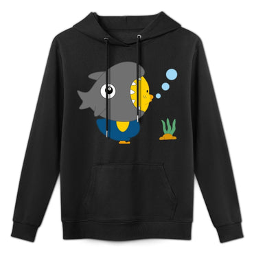 IPBR 250g Hooded Pocket Sweatshirt Front GraphicMen's Hooded  Sweatshirt4000401