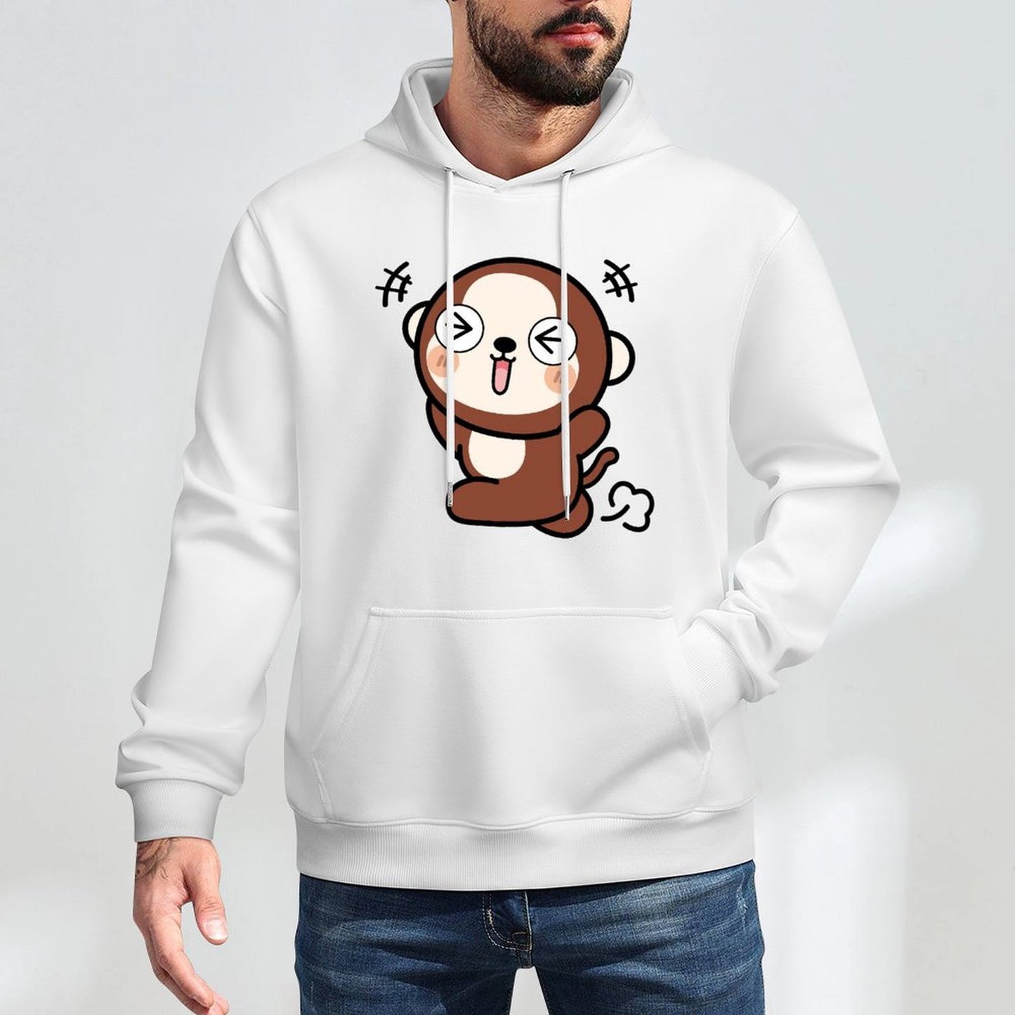 Strong Vintage Front Graphic Hoodies