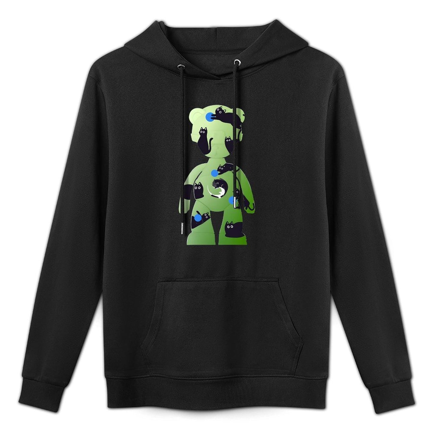 IPIB 250g Hooded Pocket Sweatshirt Front GraphicMen's Hooded  Sweatshirt6000135-1