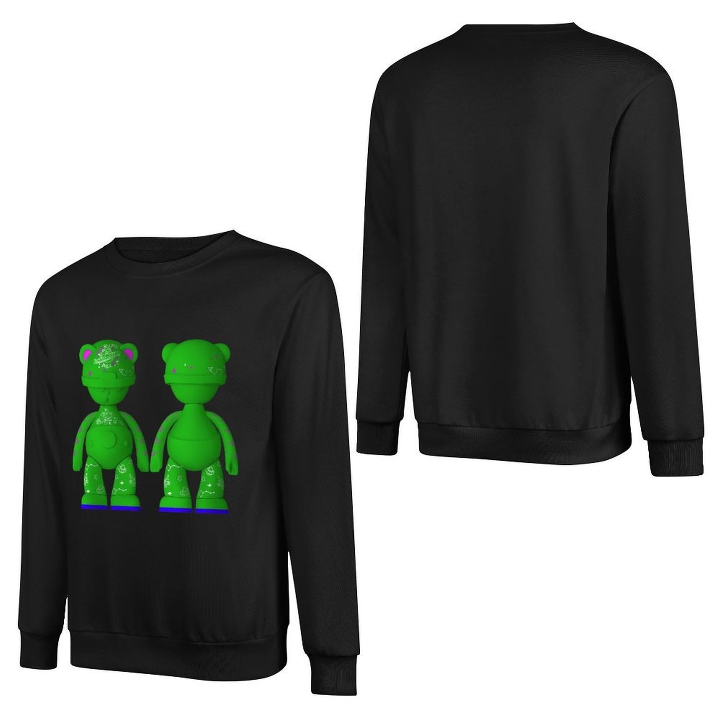 IPIB 250g Crew Neck Long Sleeve Sweatshirt Front GraphicCrew Neck Long Sleeve Sweatshirt6000086-6