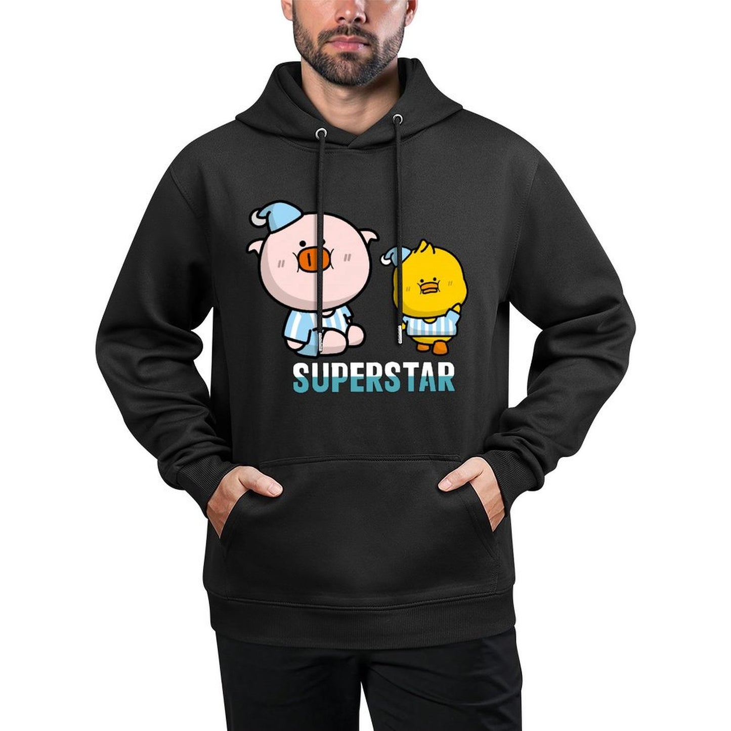 IPBR 250g Hooded Pocket Sweatshirt Front GraphicMen's Hooded  Sweatshirt4001282