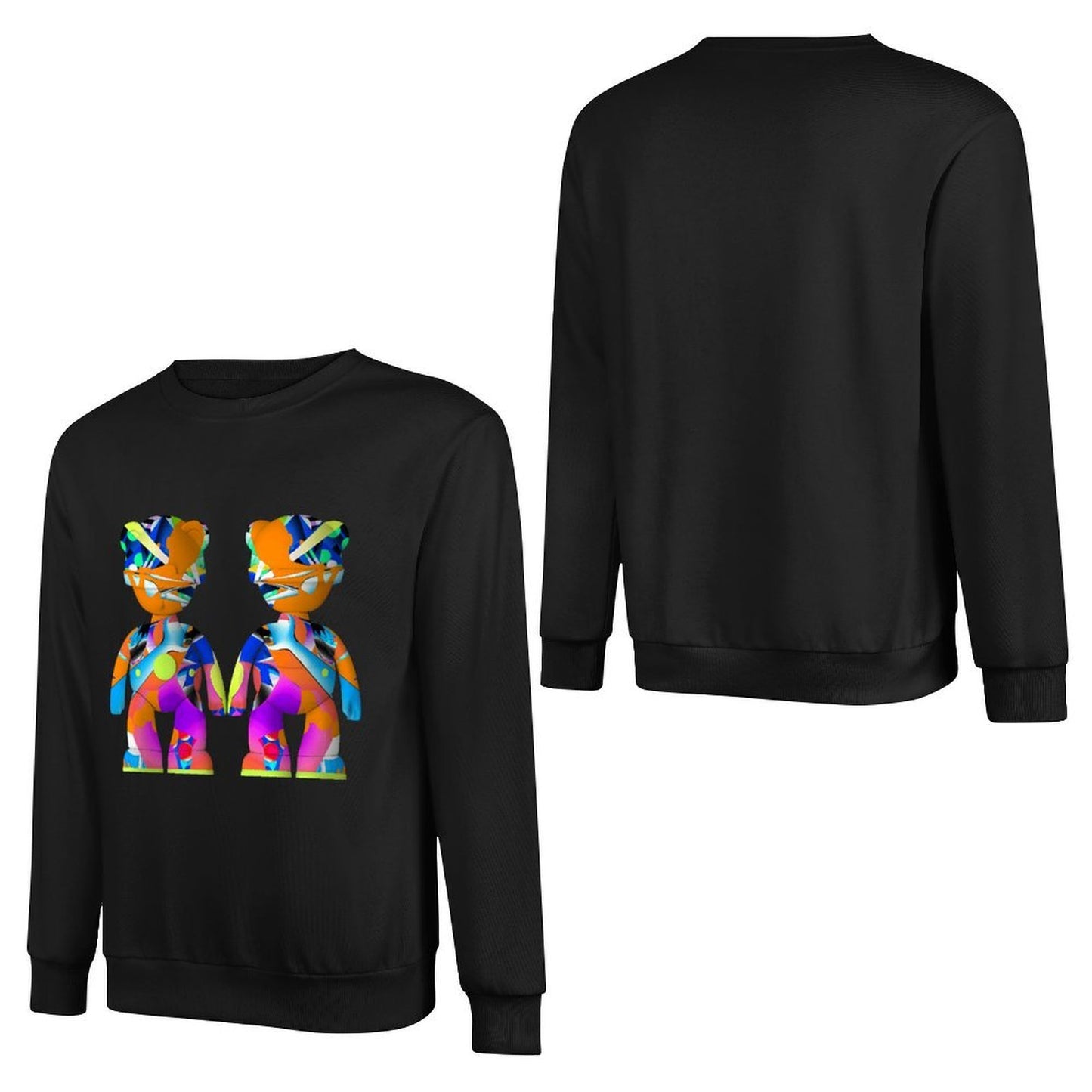 IPIB 250g Crew Neck Long Sleeve Sweatshirt Front GraphicCrew Neck Long Sleeve Sweatshirt6000146-1