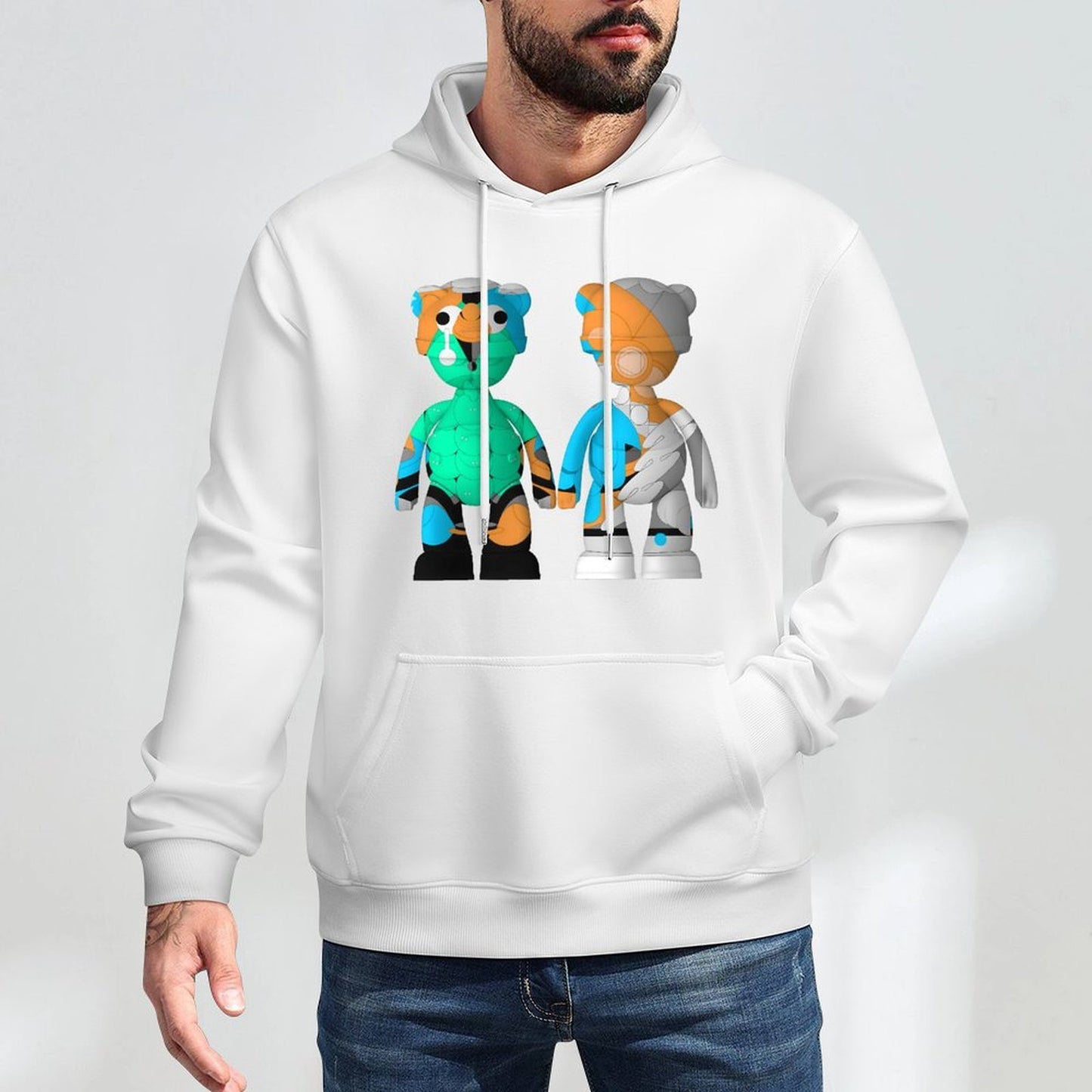 Hoodie Front PatternSolid EverydayComfort