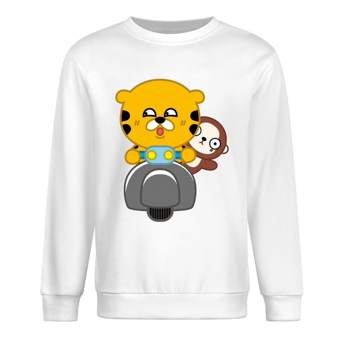 IPBR 250g Crew Neck Long Sleeve Sweatshirt Front GraphicCrew Neck Long Sleeve Sweatshirt4000731