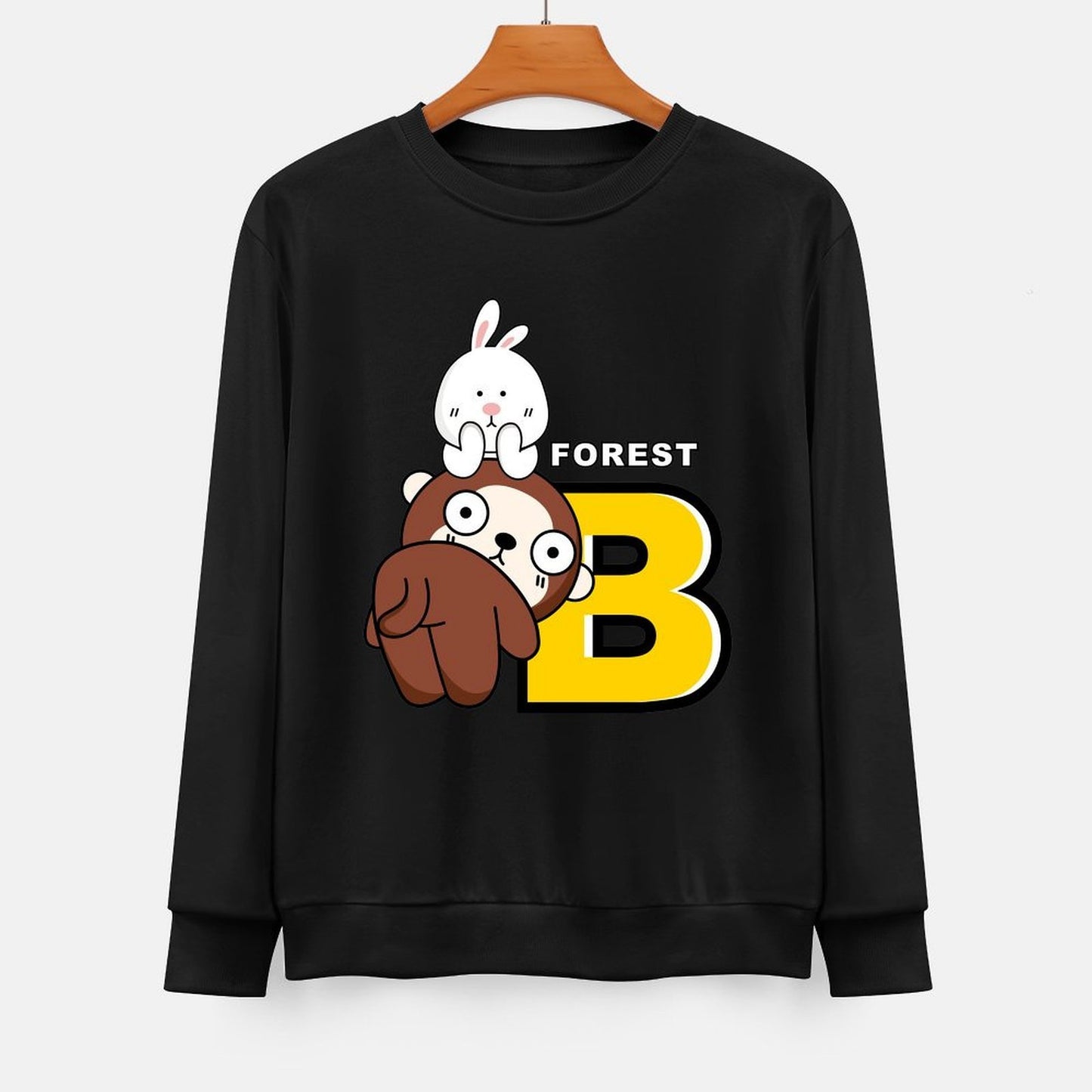 IPBR 250g Crew Neck Long Sleeve Sweatshirt Front GraphicCrew Neck Long Sleeve Sweatshirt4000807