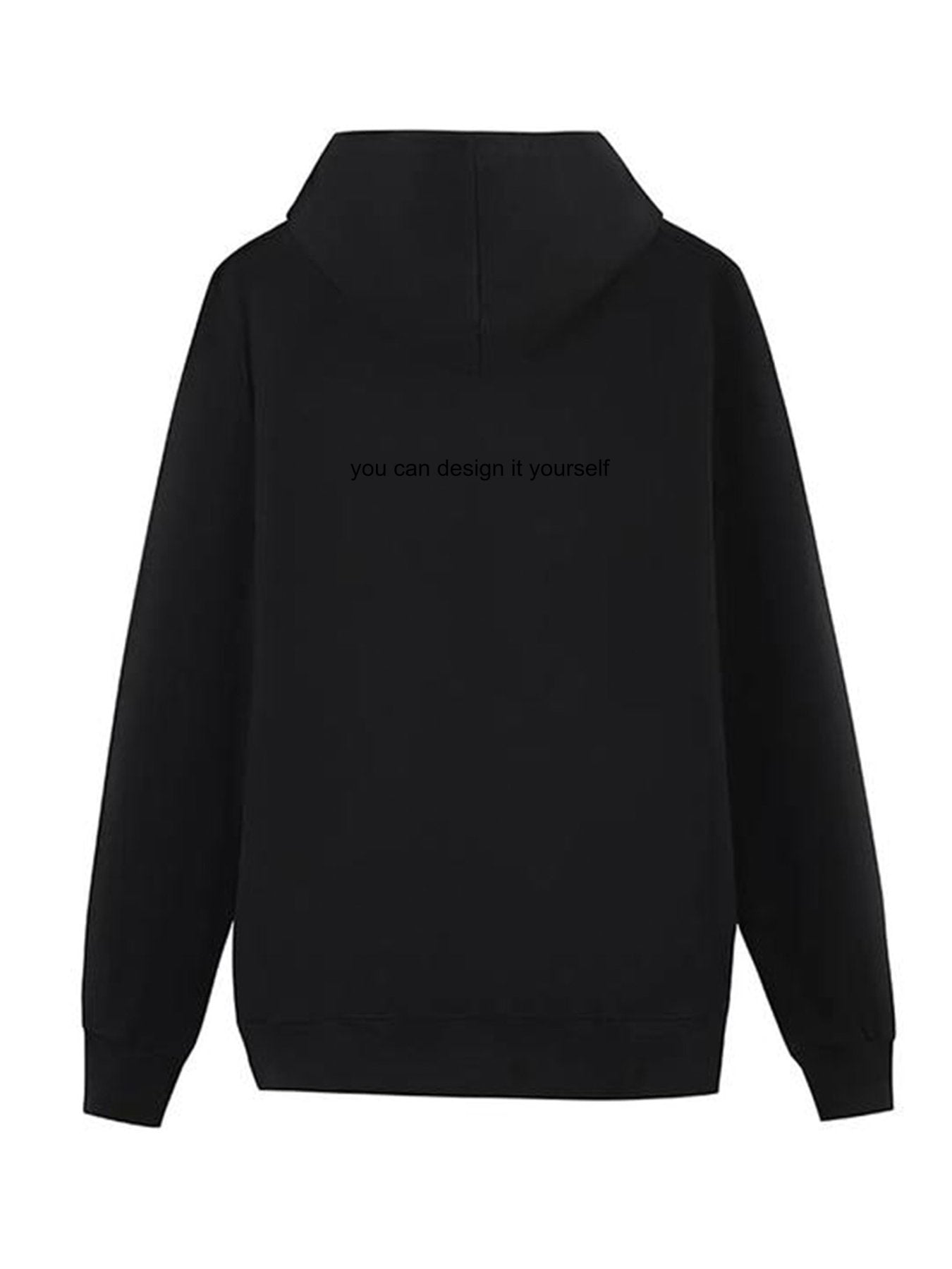 Hoodie - Back Print Support personalized design