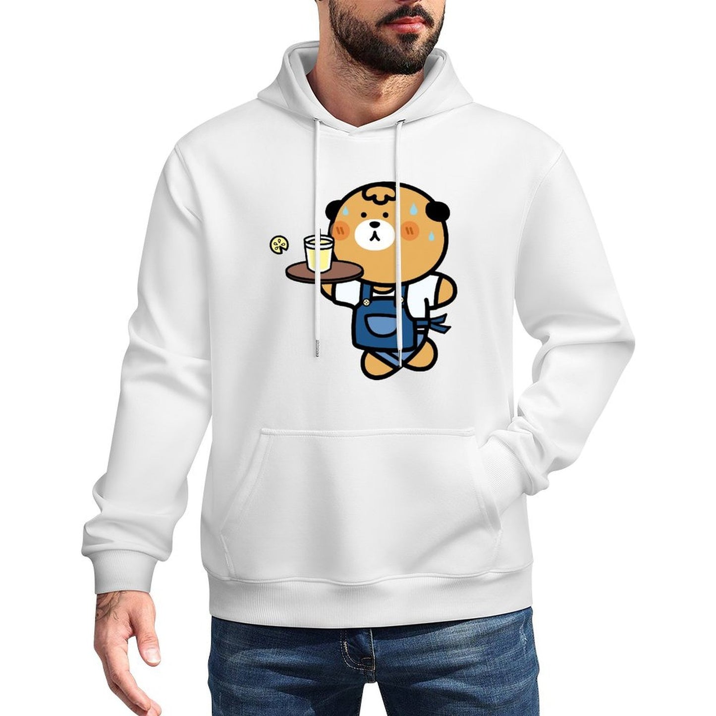 Recycled Fundraising Front Graphic Hoodies