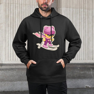 IPIB 250g Hooded Pocket Sweatshirt Front GraphicMen's Hooded  Sweatshirt6000049-2