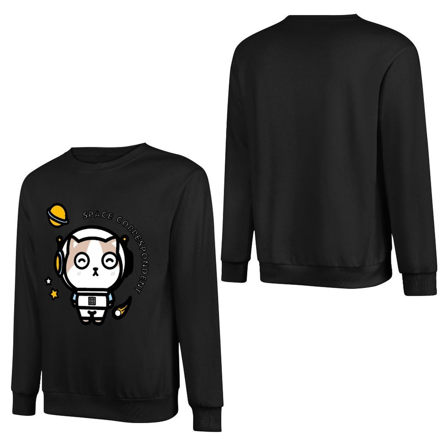 IPBR 250g Crew Neck Long Sleeve Sweatshirt Front GraphicCrew Neck Long Sleeve Sweatshirt4001233