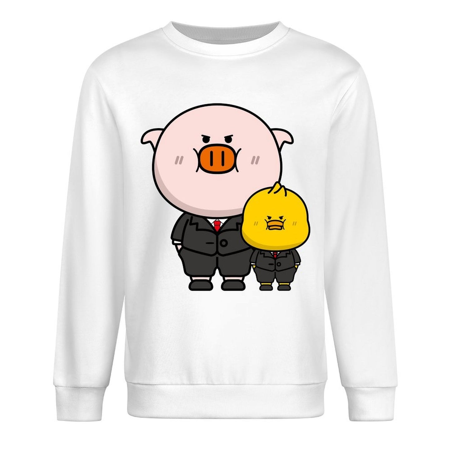 IPBR 250g Crew Neck Long Sleeve Sweatshirt Front GraphicCrew Neck Long Sleeve Sweatshirt4001343