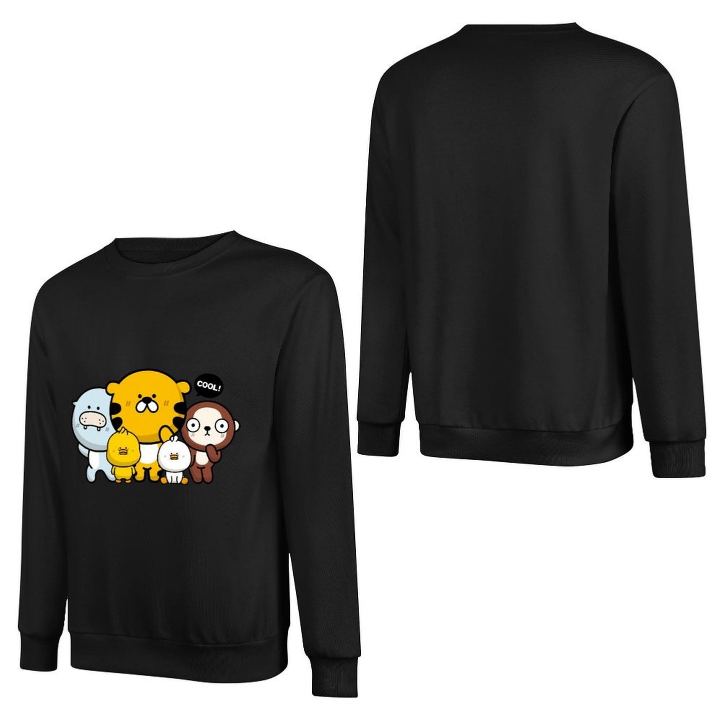 IPBR 250g Crew Neck Long Sleeve Sweatshirt Front GraphicCrew Neck Long Sleeve Sweatshirt4001299