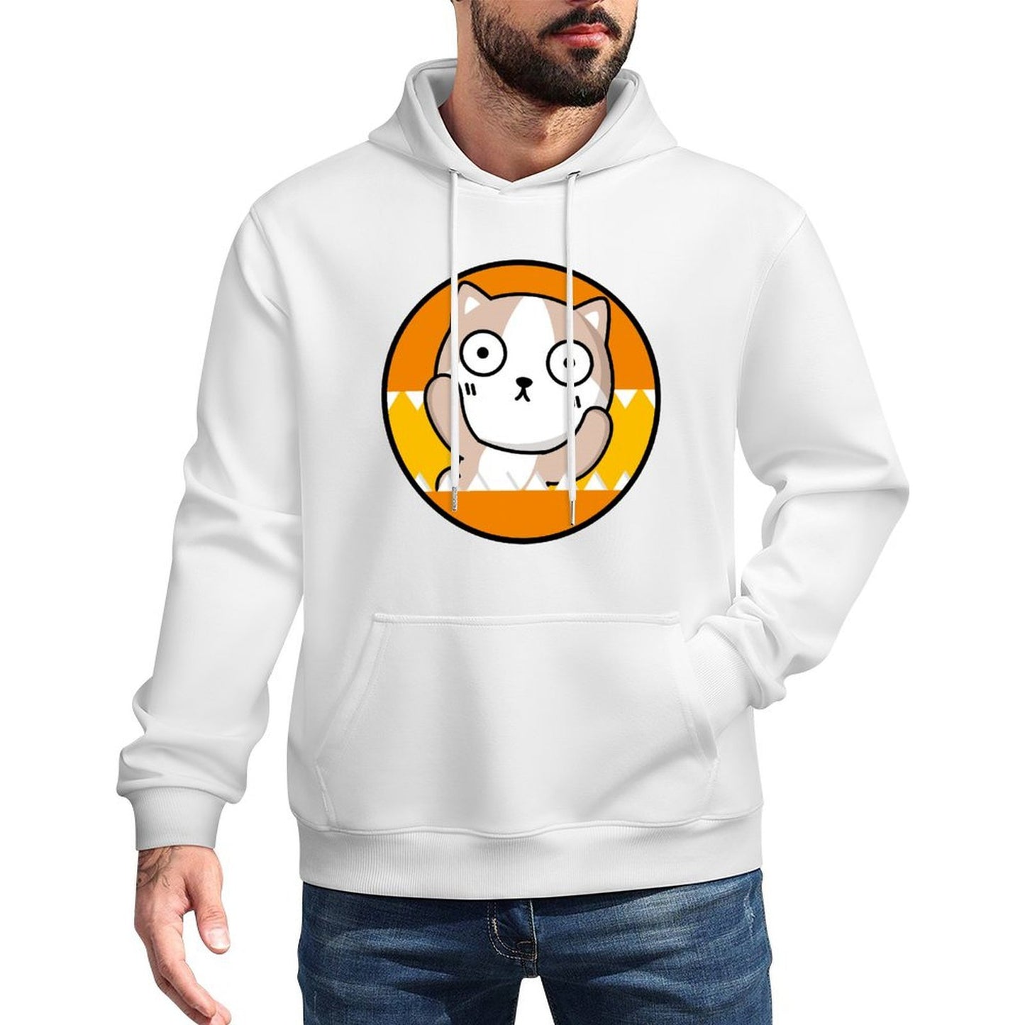 IPBR 250g Hooded Pocket Sweatshirt Front GraphicMen's Hooded  Sweatshirt4003773