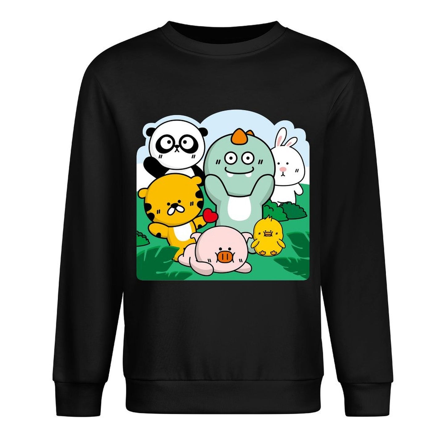 IPBR 250g Crew Neck Long Sleeve Sweatshirt Front GraphicCrew Neck Long Sleeve Sweatshirt4000746