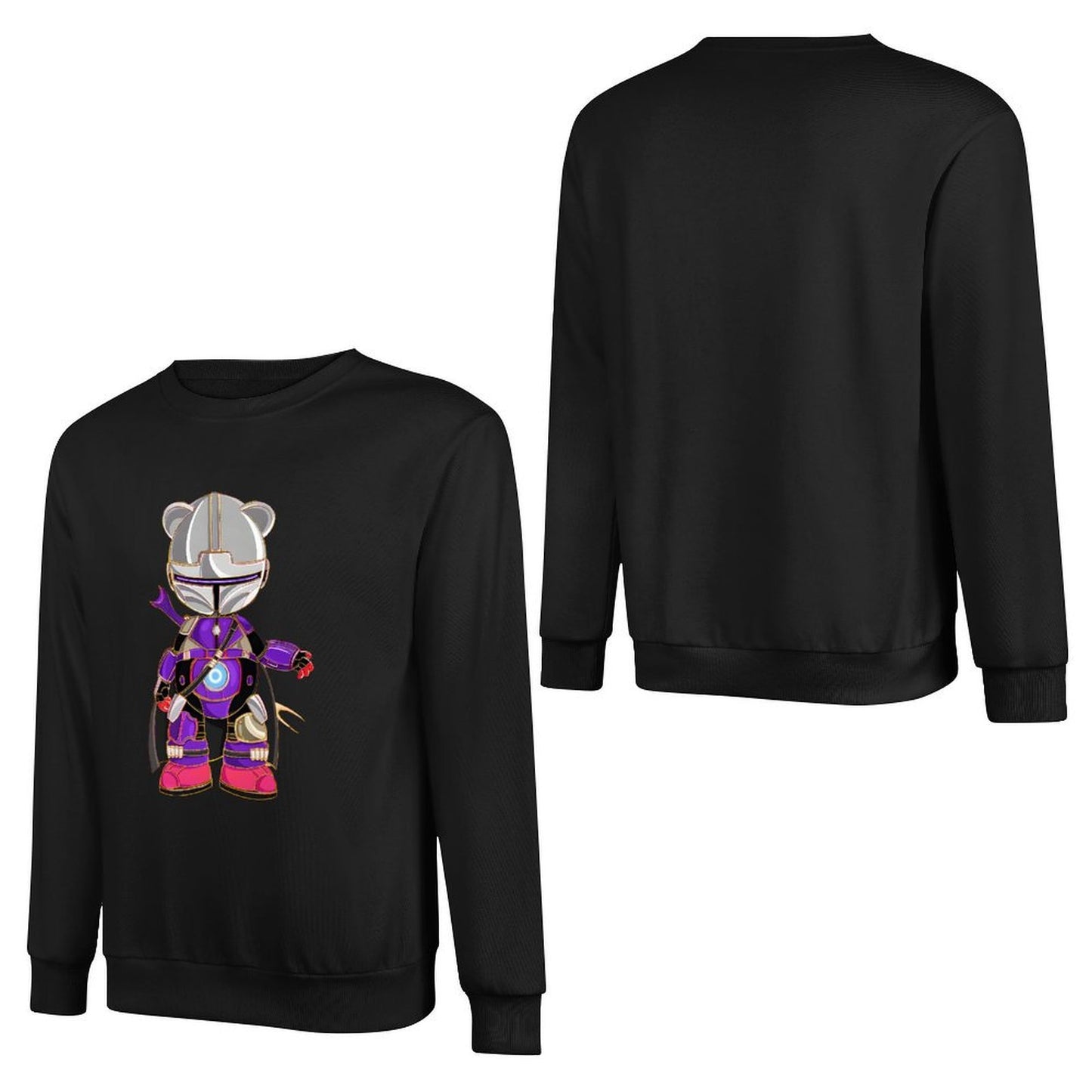 IPIB 250g Crew Neck Long Sleeve Sweatshirt Front GraphicCrew Neck Long Sleeve Sweatshirt6000065-2