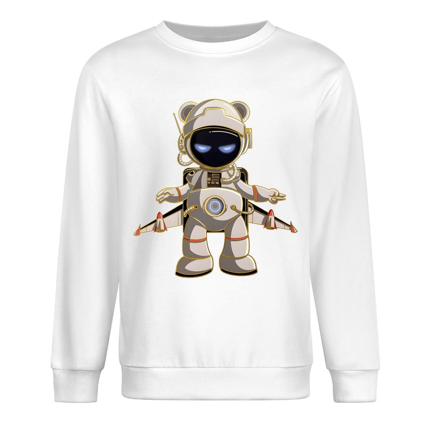 IPIB 250g Crew Neck Long Sleeve Sweatshirt Front GraphicCrew Neck Long Sleeve Sweatshirt6000064-6