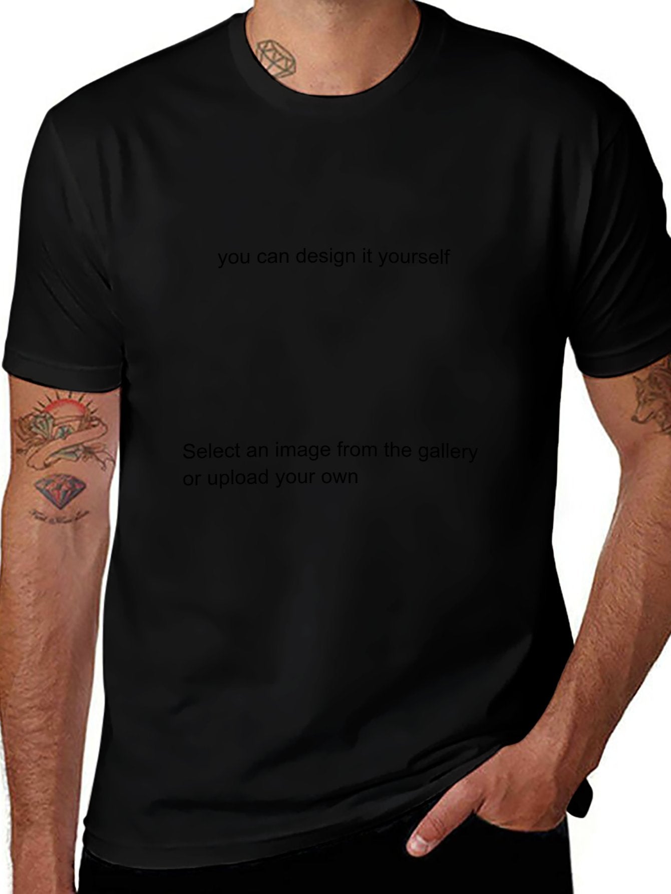 T-shirt Support personalized design