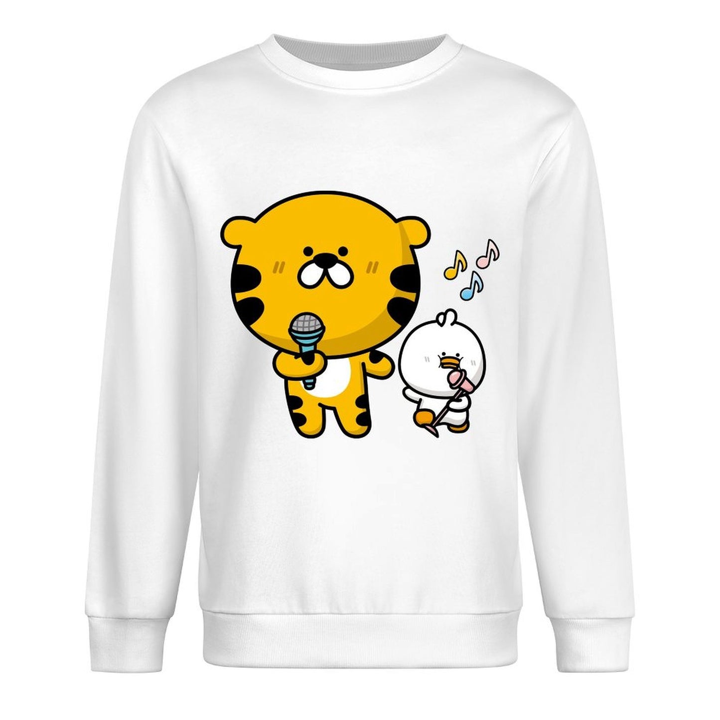 Front Patterned Long Sleeve TopClean LifestyleLine