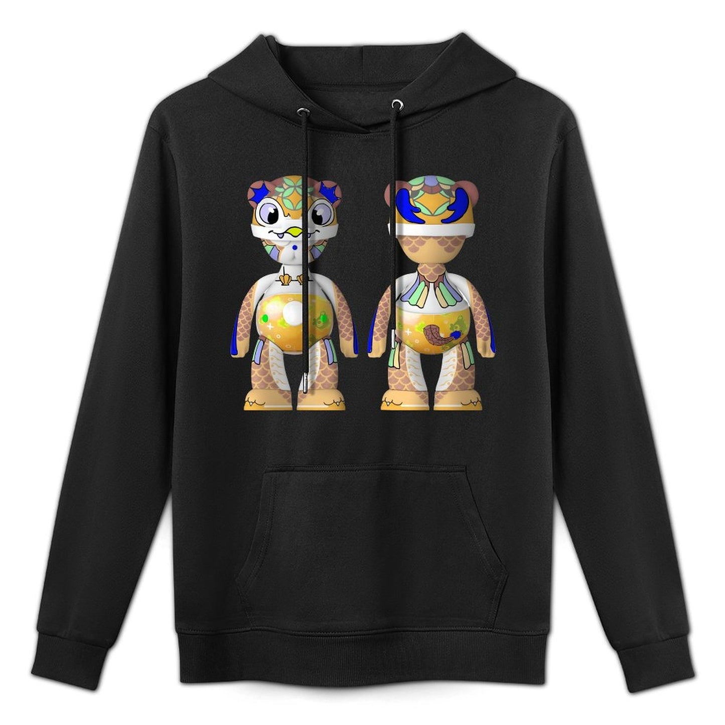 IPIB 250g Hooded Pocket Sweatshirt Front GraphicMen's Hooded  Sweatshirt6000077-2