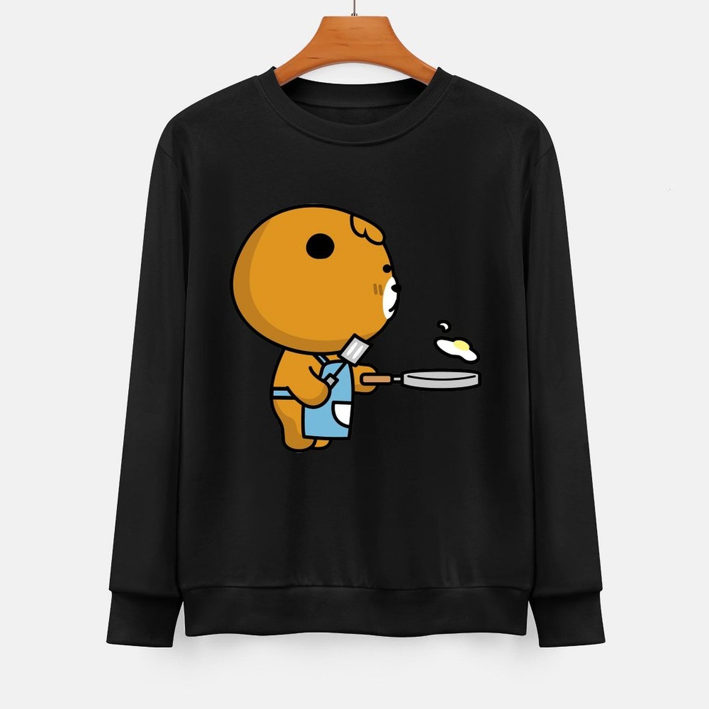 IPBR 250g Crew Neck Long Sleeve Sweatshirt Front GraphicCrew Neck Long Sleeve Sweatshirt4000135