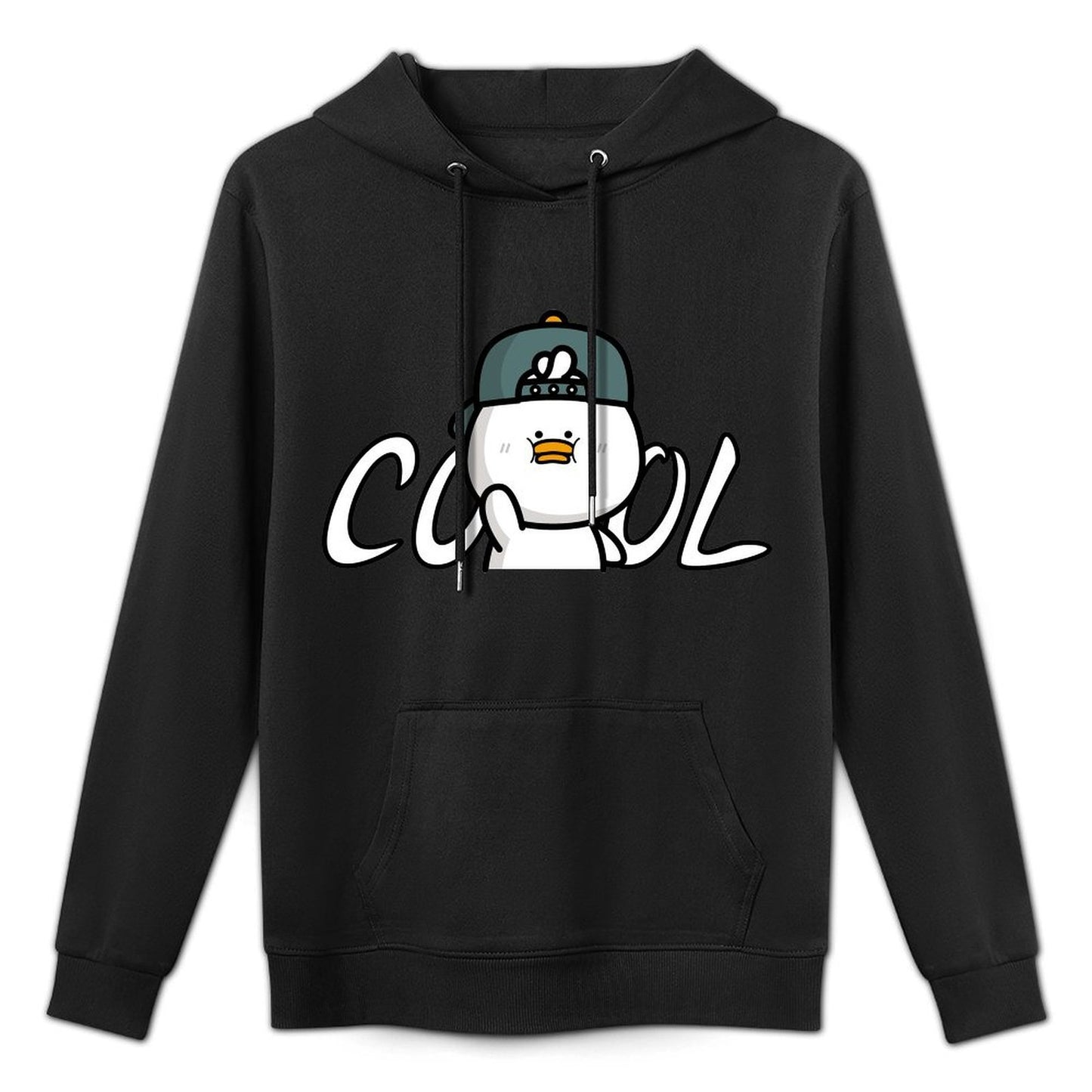 Front Graphic HoodiesClean Edges Relaxed Fit